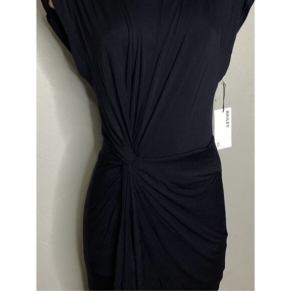 New. Bailey 44 black twist dress. Small. Retails $178 - Picture 3 of 8